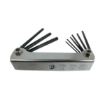 آچار آلن تاشو P&M مدل PF-009 مجموعه ۹ عددی اینچی - تصویر 2