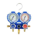 گیج دوقلو VALUE مدل VMG-2-R22-B با شیلنگ و کیف حمل