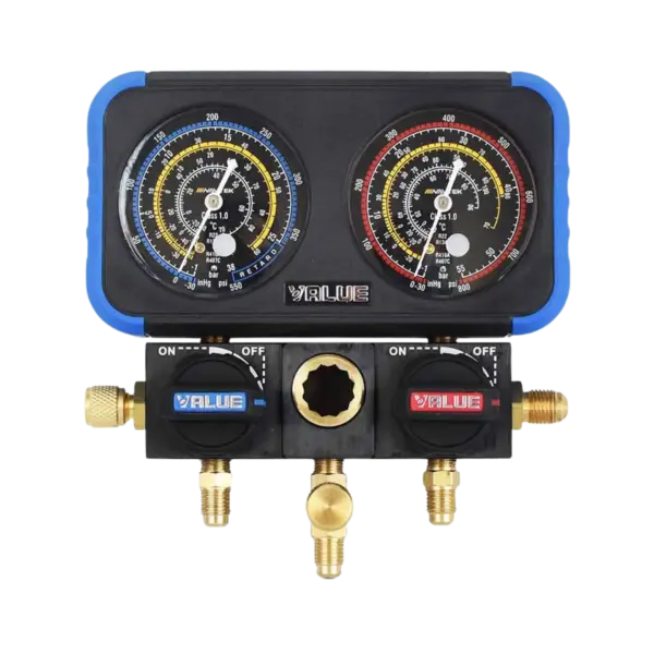 منیفولد سرویس VALUE مدل VRM-2-B-0401 با شیلنگ