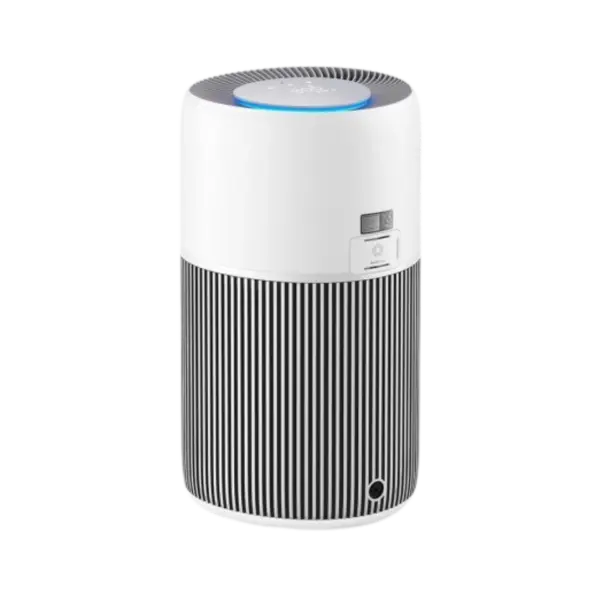 دستگاه تصفیه هوا فیلیپس مدل AC2220 سفید با حلقه نشانگر کیفیت هوای AeraSense