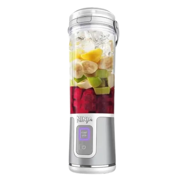 مخلوط کن شارژی و اسموتی ساز پرتابل نینجا مدل Ninja Blast BC151EU با تیغه استیل خردکن یخ و پورت ضدآب Type-C