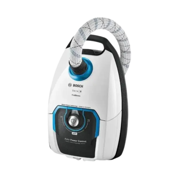 جاروبرقی بوش سری 8 مدل BGL8HYG2 سفید با فیلتر ضد آلرژی UltraAllergy