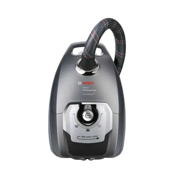 جاروبرقی بوش سری 8 مدل BGL8PRO5 تیتانیوم HomeProfessional با کیف ابزار و لوله کنفی
