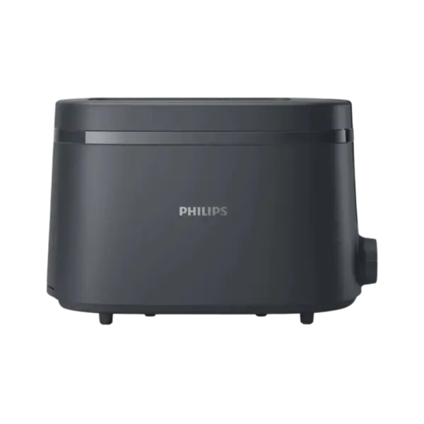 توستر نان فیلیپس مدل HD2510 با بدنه سفید و سینی کشویی خرده نان