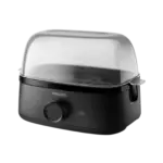 تخم مرغ پز فیلیپس مدل HD9137 مشکی با ظرفیت ۶ عددی و درپوش شفاف در فروشگاه bndx.ir