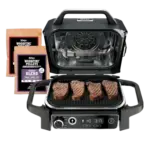گریل و باربیکیو برقی فضای باز نینجا مدل OG701 (سری Ninja Woodfire) - تصویر 3