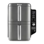 سرخ کن بدون روغن طبقاتی نینجا مدل DoubleStack XL SL400 با دو کشوی عمودی و پنل لمسی کناری در BNDX