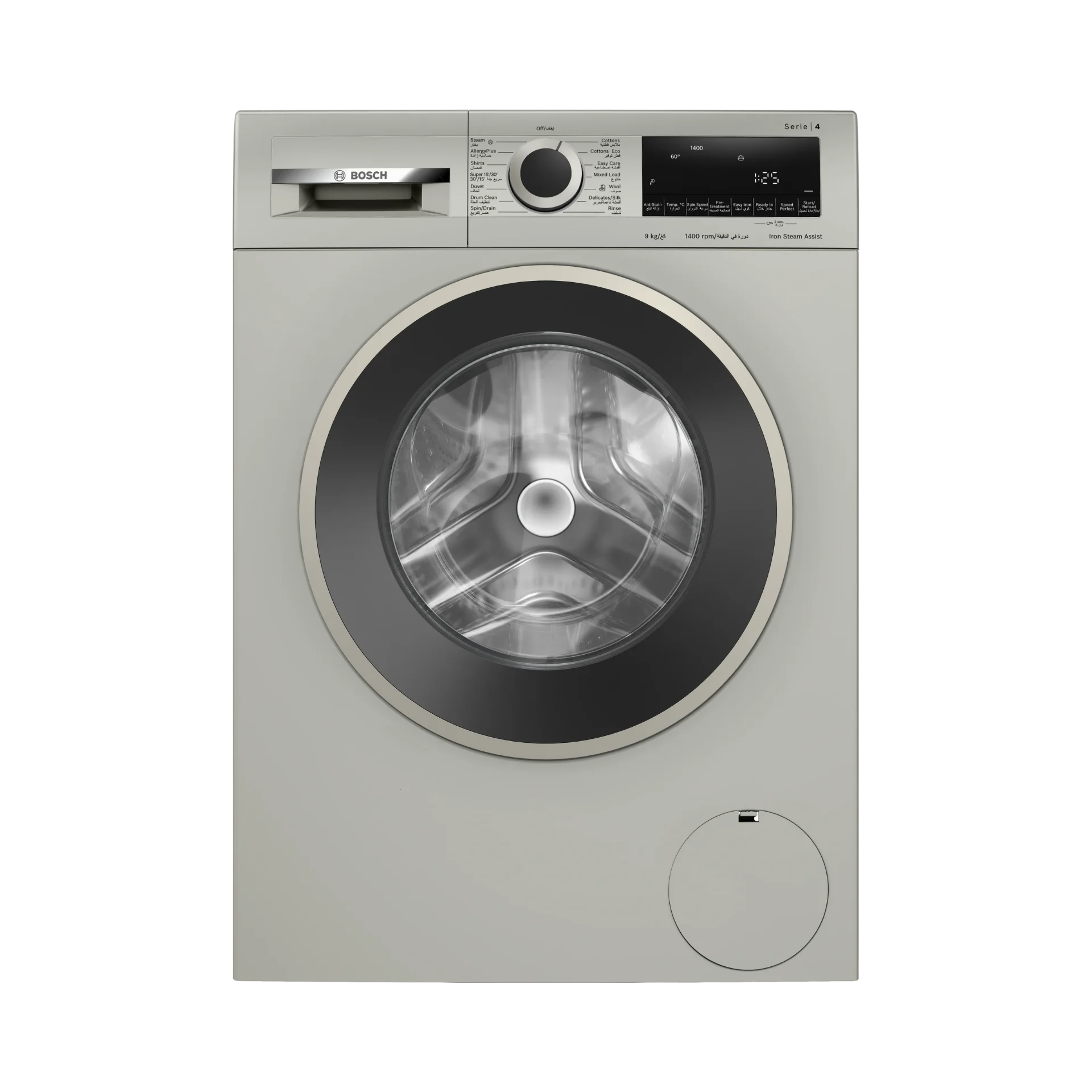 WGA1440GC-1 ماشین لباسشویی ۹ کیلویی بوش سری 4 مدل WGA1440GC در فروشگاه bndx
