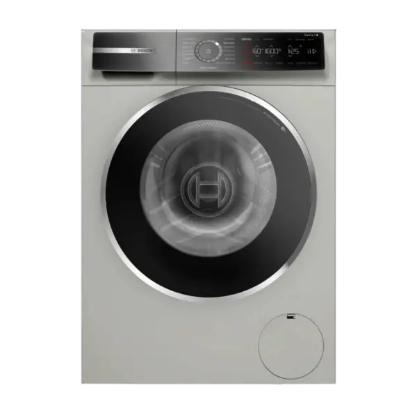 ماشین لباسشویی بوش 10 کیلویی سری 8 مدل WGB2560XME استیل دودی مجهز به فناوری i-DOS