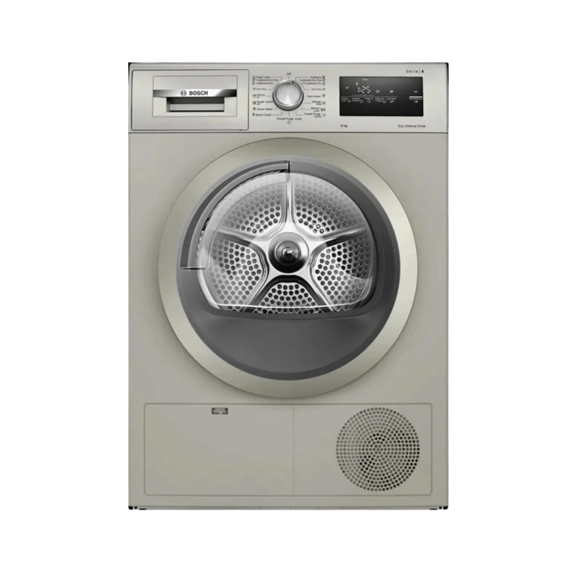دستگاه خشک کن بوش سری 4 مدل WTN86202ME ظرفیت 8 کیلوگرم مجهز به دیگ ضدچروک سنسیتیو درینگ در فروشگاه bndx