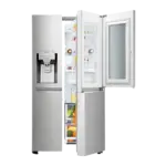 یخچال ساید بای ساید ال جی X247 سیلور اصل مدل GC-X247CSAV - تصویر 4