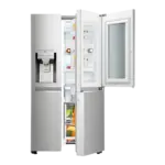 یخچال ساید بای ساید ال جی اینستاویو مدل X267 سیلور (کد GC-X267CSHS) - تصویر 4