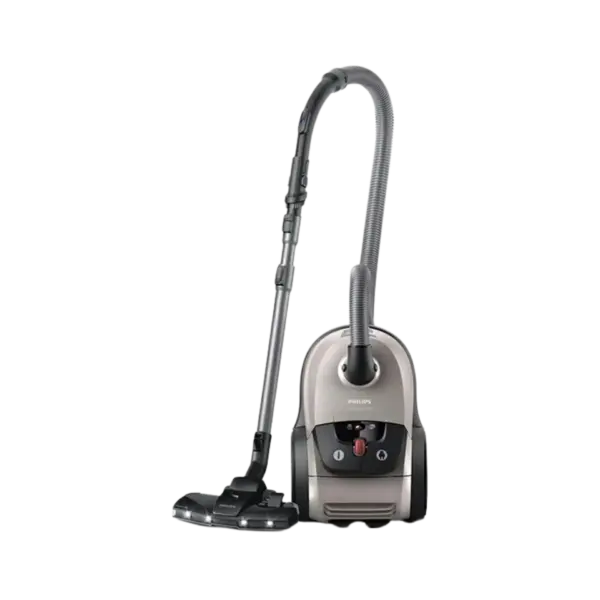 جاروبرقی کیسه‌ای فیلیپس مدل XD8052 سری 8000 کم‌صدا به همراه پارویی پارکت و فرش